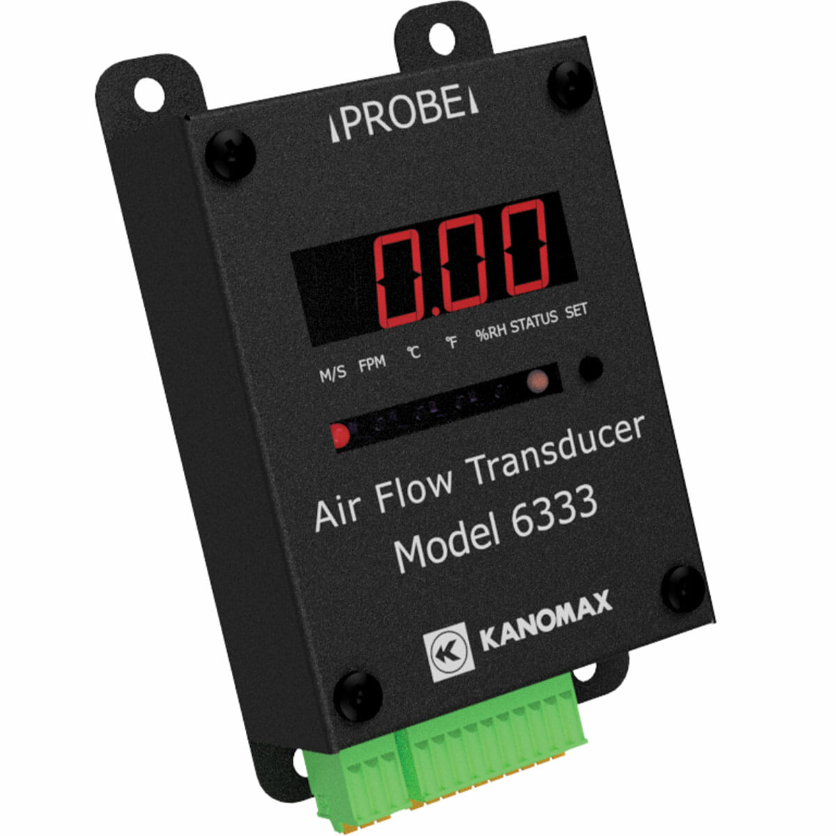 Airflow Transducer - Model 6333 Front