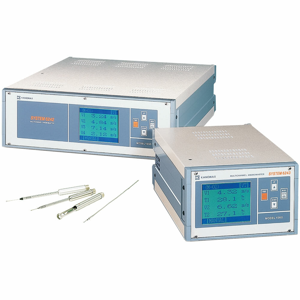 Kanomax Multi-Channel Anemometer -1550/1560 Front