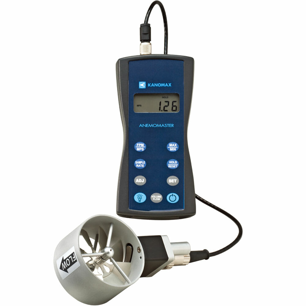 Kanomax Rotating Vane Anemometer - Model 6822